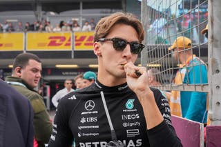 Russell lutou com doença durante o fim de semana (AP Photo/Darko Bandic)